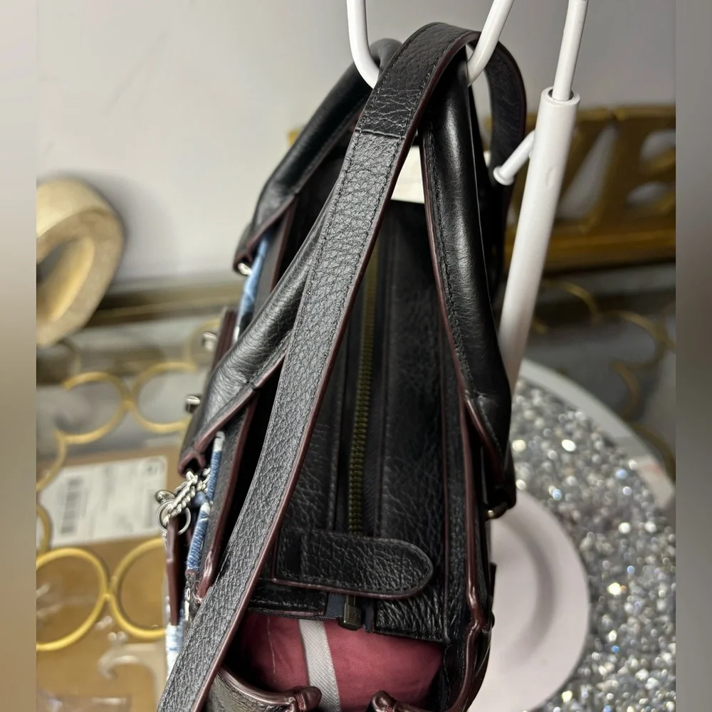 Coach 2016 Swagger 27 in Canyon Quilt Denim Satchel NWT - Picture 12 of 17